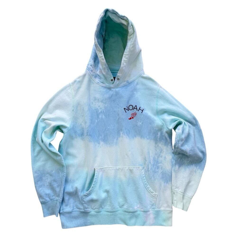 Noah NYC Sun-Dyed Winged Foot Hoodie L